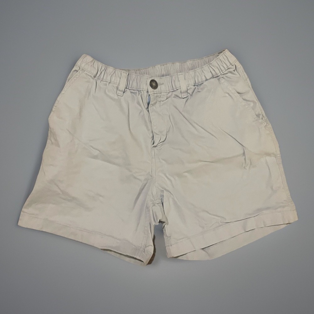 Chubbies Men's‎ Light Blue Chino Shorts Elastic Waist- Large